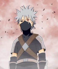 Kakashi kakashi Moon Background paint by numbers