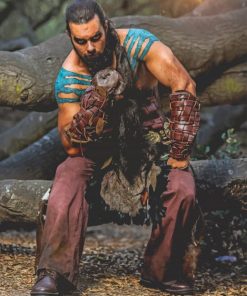 Khal Drogo GOT adult paint by numbers