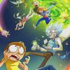 Rick And Morty paint by numbers