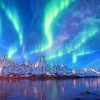 Land Of Northern Light paint by number