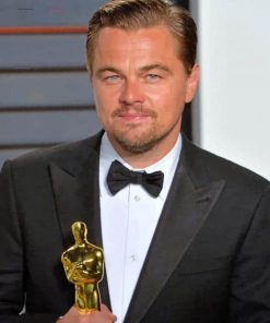 Leonardo Dicaprio Oscar adult paint by numbers