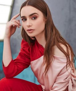 Lily Collins Photoshoot adult paint by numbers