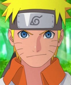 Naruto Uzumaki paint by numbers