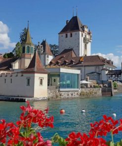 Oberhofen Castle Paint By Numbers