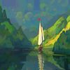 Roberto Gatto Peaceful Cruise paint by number