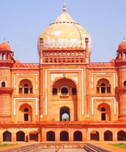 Safdarjung Tomb adult paint by numbers