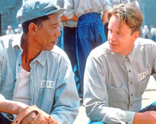 Shawshank Redemption Actors adult paint by numbers