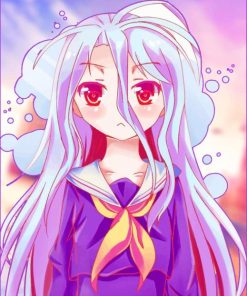 Shiro No Game No Life adult paint by numbers