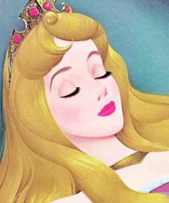 Sleeping Beauty adult paint by numbers