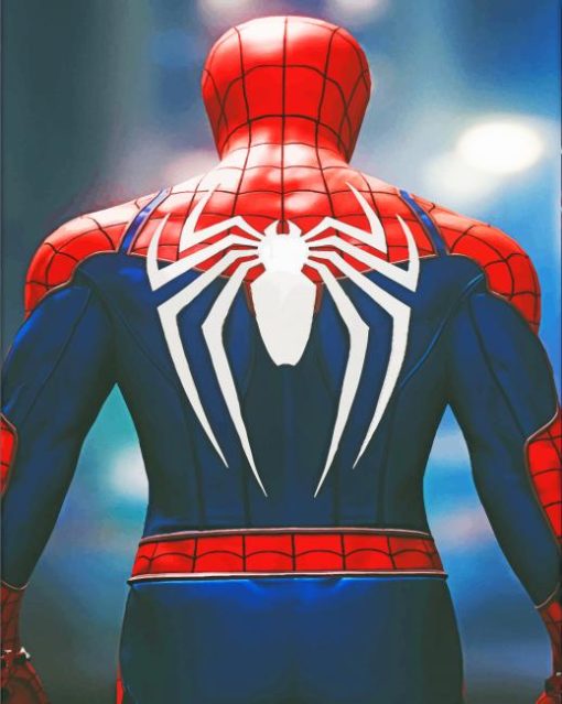 Spider Man Hero adult paint by numbers