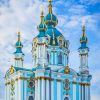 St Andrews Church Kyiv Ukraine paint By Numbers