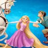 Tangled disney adult paint by numbers