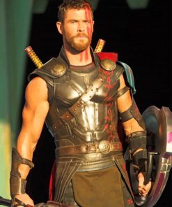 Thor Ragnarok Film adult paint by numbers