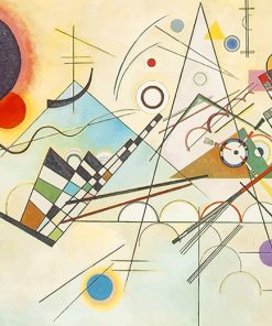 Wassily Kandinsky Composition VIII paint by numnber