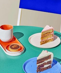 Wayne Thiebaud Tableware paint by number