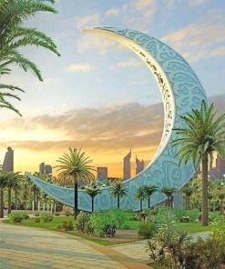 Zabeel Park in Dubai paint by numbers