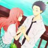 A Silent Voice Romance Anime paint by number