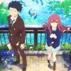 A Silent Voice Shoya And Shouko paint by number