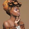 African Woman Beauty paint by number