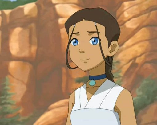 Avatar The Last Air Bender Katara Paint By Numbers