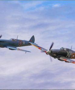 Supermarine Spitfire paint by numbers