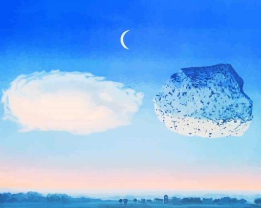 Battle Of The Argonne Rene Magritte paint by number