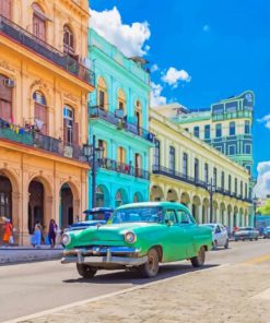 Beste Reistijd Havana Cuba paint by numbers