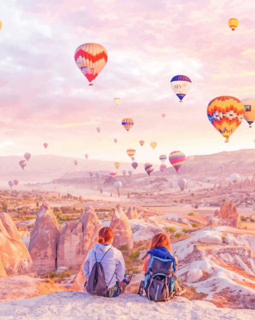 Cappadocia Turkey Paint By Numbers