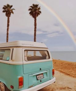 van In The Beach paint by numbers