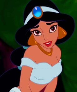 Disney Princess Jasmine Paint By Numbers