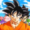 dragon ball Cartoon adult paint by number