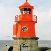 Emden West Mole Lighthouse Paint By Numbers