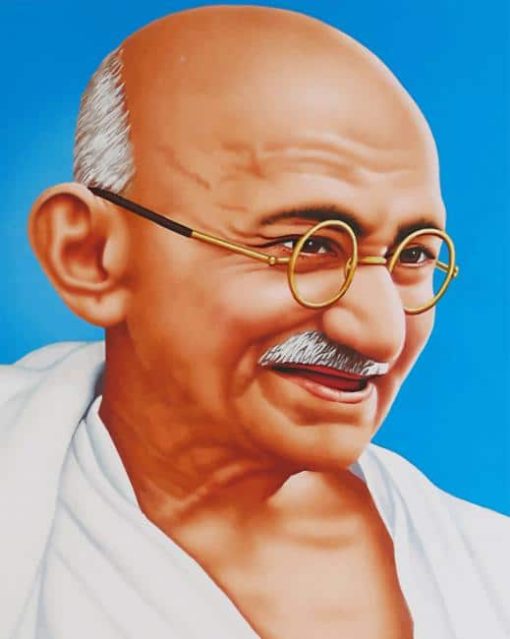 Gandhi Paint By Numbers