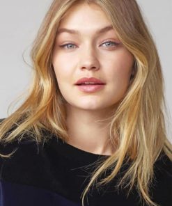 Gigi Hadid Natural makeup Paint By Numbers