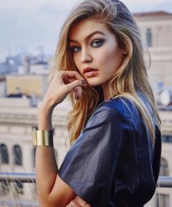 Gigi Hadid Photo Shoot Paint By Numbers