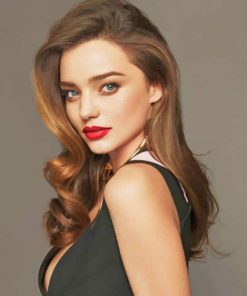 Gorgeous Miranda Kerr Paint By Numbers