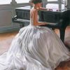 Gorgeous Woman Playing Piano Paint By Numbers