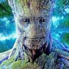 Groot Trees Paint By Numbers