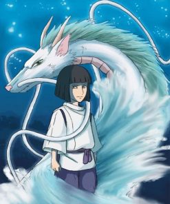 Haku Spirited Away Paint By Numbers