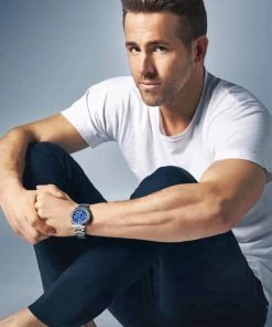 Handsome Ryan Reynolds Paint By Numbers