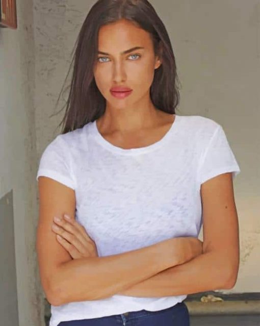 Irina Shayk Paint By Numbers