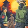 Iruka naruto kakash paint by numbers