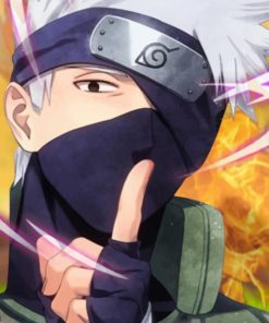 Kakashi Anime paint by numbers