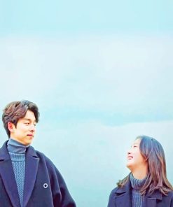 Kim Shin And Ji Eun Tak Goblin paint By Numbers