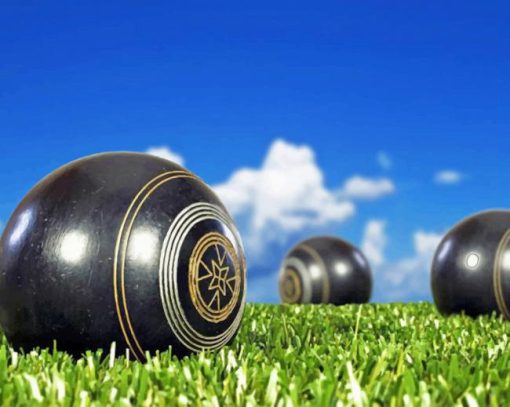 Lawn Bowls paint by number