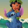 Lilo and Stitch paint by numbers