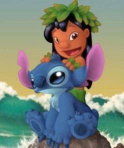 Lilo and Stitch paint by numbers