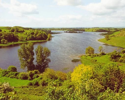 Lough Gur Lake Paint By Numbers