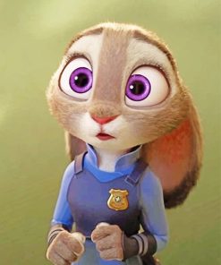 judy hopps paint by numbers