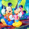 mickey mouse and minnie adult paint by numbers